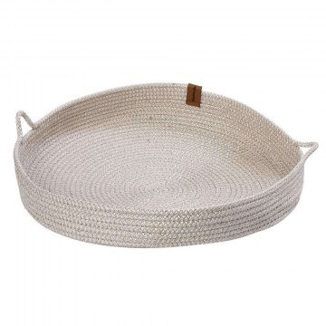 Διακοσμητικός Δίσκος ROB119 Φ36x6cm White Espiel