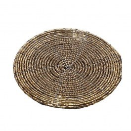Coaster YRA118K6 10cm Gold Espiel GOLD
