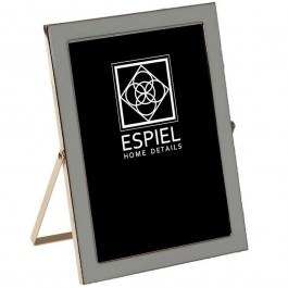Photo Frame FAM608 20x25cm Grey-Gold Espiel GREY-GOLD