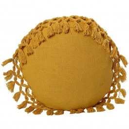 Decorative Pillow (With Stuffing) KUF108 Yellow Espiel YELLOW