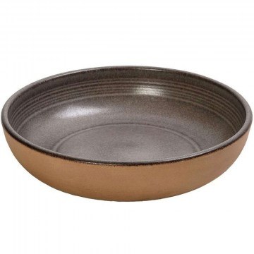 Plate Deep Calabria Nordic REP110K4 20,7x4,5cm Beige Espiel