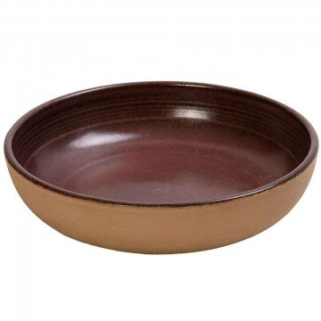 Plate Deep Calabria Nordic REP117K4 20,7x4,5cm Pink Espiel