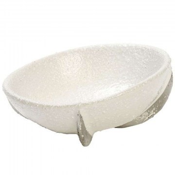 Διακοσμητικό Μπωλ Φύλλα NIX101 11,8x11,8x5,5cm White-Silver Espiel