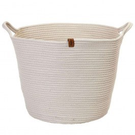 Storage Basket ROB153 43x43x38cm White Espiel WHITE