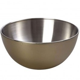 Salad Bowl RAP128 24x24x11,5cm Gold Espiel GOLD