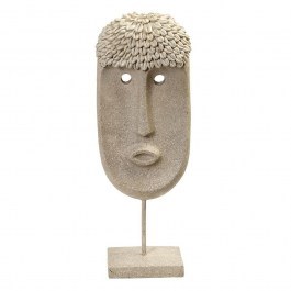 Decorative Figure On Base BOD124 19,5x10x52cm Beige Espiel BEIGE