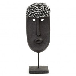 Decorative Figure On Base BOD126 19,5x10x52cm Black Espiel BLACK