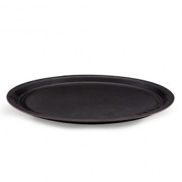 Δίσκος Σερβιρίσματος Στρογγυλός TFKCM43K25-1 43x43cm Black Espiel BLACK