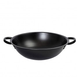 Μπωλ Μεταλλικό Με Λαβές EMA109 D47,5cm Black Espiel BLACK