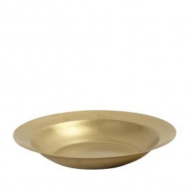 Πιάτο Σπαγγέτι FEV205 Snow Gold SS 18/10 27,5x27,5x4,3cm. Espiel GOLD