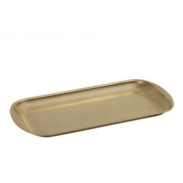 Plate FEV210 Snow Gold SS 18/10 41x23x1,5cm Espiel