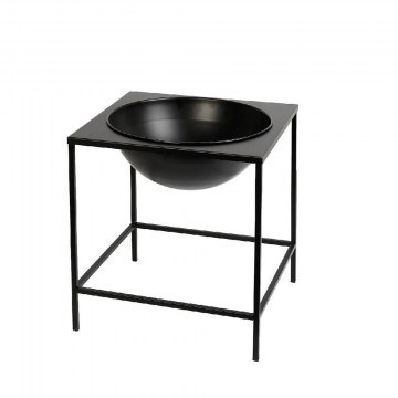 Σαμπανιέρα Με Βάση AST842 46x46x50cm Black Espiel
