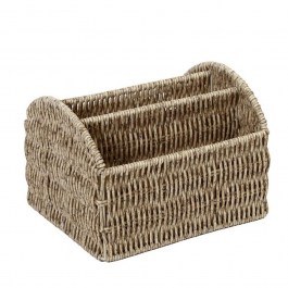 Καλάθι Με 3 Διαχωριστικά KOD114 19x16x13cm Beige Espiel BEIGE