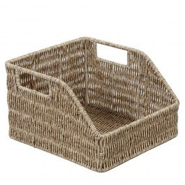 Καλάθι Με Λαβές KOD115 25x23x15cm Beige Espiel BEIGE