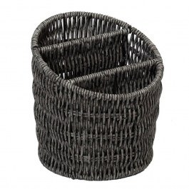 Καλάθι Με 3 Διαχωριστικά KOD216 Φ15,5x16cm Grey Espiel GREY