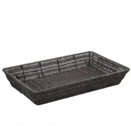 Wicker Basket KOD221 32,5x26,5x10cm Grey Espiel GREY