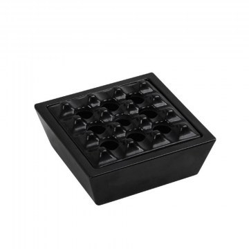 Σταχτοδοχείο Αντιανεμικό MLM802K72-1 10x10x3,5cm Black Espiel