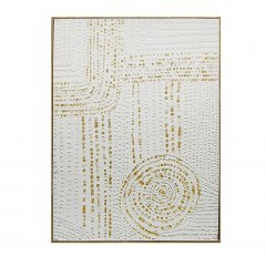 Canvas Painting FAL221 60X80cm White-Gold Espiel