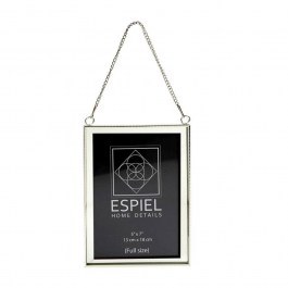 Frame FAM710 13x18cm Silver Espiel SILVER