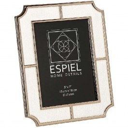 Photo Frame FAM745 13x18cm White Espiel WHITE