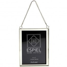 Photo Frame FAM711 15x20cm Silver Espiel SILVER