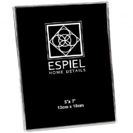 Photo Frame FAM753 13x18cm Silver Espiel SILVER