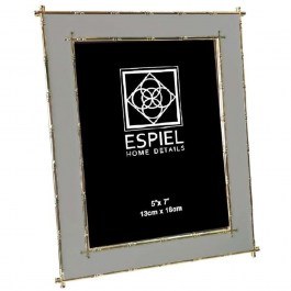 Photo Frame FAM763 13x18cm Grey-Gold Espiel GREY-GOLD