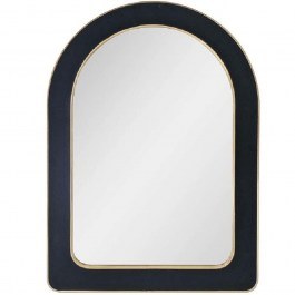 Καθρέπτης Τοίχου Βελούδινος ECO606 50x1,8x70cm Black-Gold Espiel BLACK-GOLD