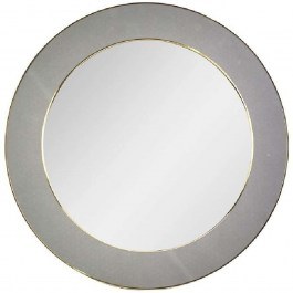Καθρέπτης Τοίχου Βελούδινος ECO608 60x1,6x60cm Grey-Gold Espiel GREY-GOLD