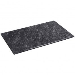 Serving Platter Marble FAV260 53x32,5cm Black Espiel BLACK