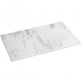 Serving Platter Marble FAV263 53x32,5cm White Espiel WHITE