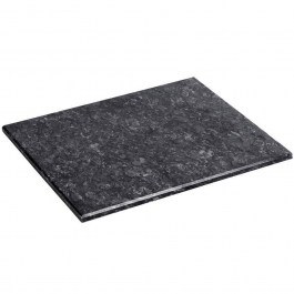 Serving Platter Marble FAV261 32,5x26,5cm Black Espiel BLACK