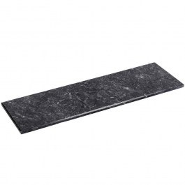 Serving Platter Marble FAV262 53x16,2cm Black Espiel BLACK