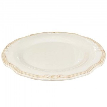 Shallow Plate Tiffany RSV101K6 D25cm Cream Espiel