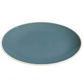 Dessert Plate Oslo ATA166K6 20,5x2,5cm Grey-Blue Espiel GREY-BLUE