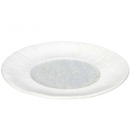 Shallow Plate Zen SOR202K4 28,5x3cm Sky Blue-White Espiel BLUE-WHITE