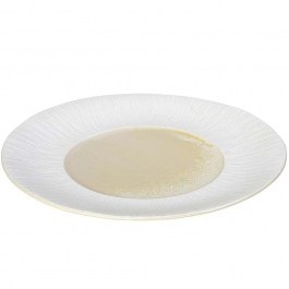 Shallow Plate Zen SOR103K4 31x3,5cm Sun Yellow-White Espiel YELLOW-WHITE