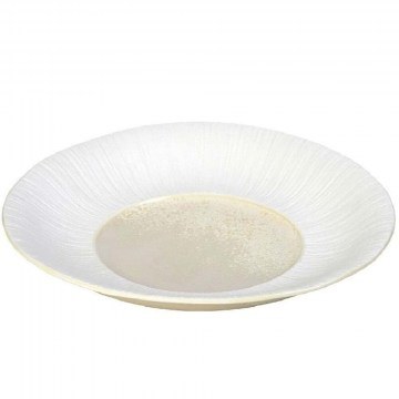 Deep Plate Zen SOR104K4 26,2x4cm Sun Yellow-White Espiel