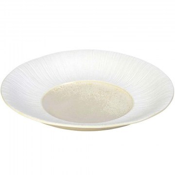 Deep Plate Zen SOR105K4 30,3x4cm Sun Yellow-White Espiel