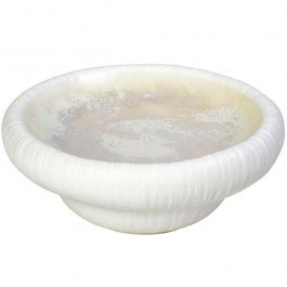 Shallow Plate Διπλότοιxο Με Πόδι Zen SOR109K2 22,7x7,2cm Sun Yellow-White Espiel YELLOW-WHITE