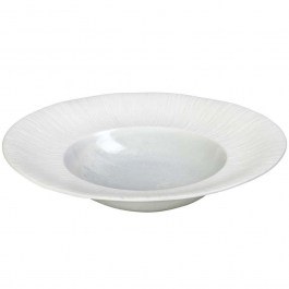 Deep Plate Pasta Zen SOR210K3 28x6cm Sky Blue-White Espiel BLUE-WHITE