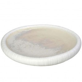Shallow Plate Διπλότοιxο Zen SOR112K4 22,5x3,2cm Sun Yellow-White Espiel YELLOW-WHITE
