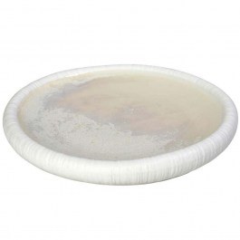 Shallow Plate Διπλότοιxο Zen SOR113K2 27x3,8cm Sun Yellow-White Espiel YELLOW-WHITE