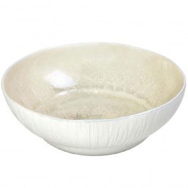 Salad Bowl Zen SOR107K4 20,2x7cm Sun Yellow-White Espiel YELLOW-WHITE