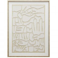 Canvas Painting FAL318 50x70cm White-Beige Espiel