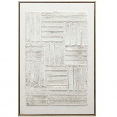 Canvas Painting FAL327 50x70cm White Espiel