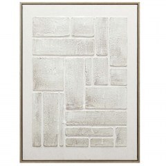 Canvas Painting FAL328 50x70cm White Espiel