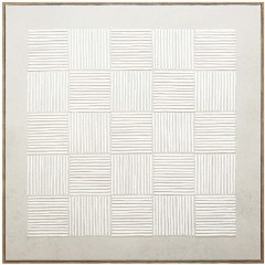 Πίνακας Καμβάς FAL312 60x60cm White Espiel