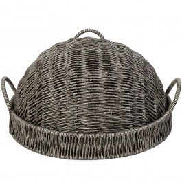 Serving Tray With Lid KOD244 32x32x17cm Grey Espiel GREY