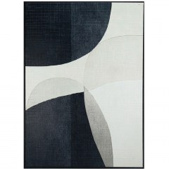 Canvas Painting FAL466 60x80cm White-Black Espiel
